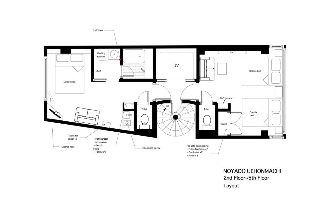 Noyado Uehonmachi Apartamento Osaca Exterior foto